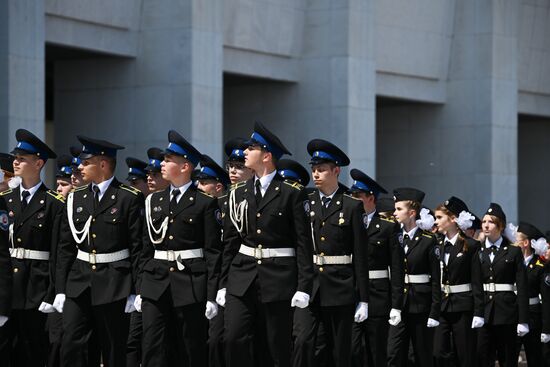 Russia Cadets Parade