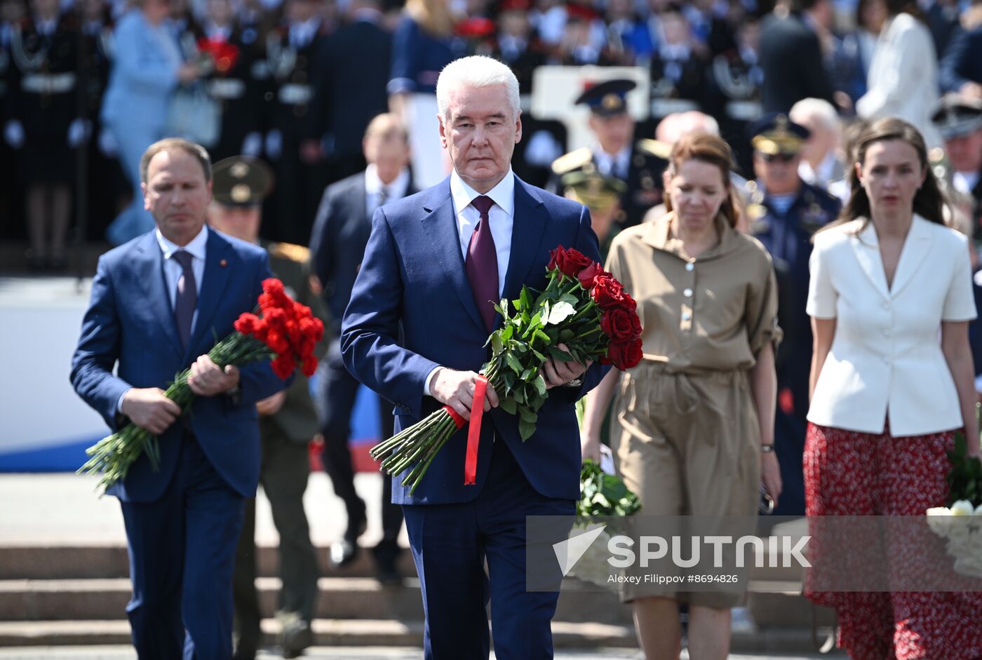 Russia Cadets Parade