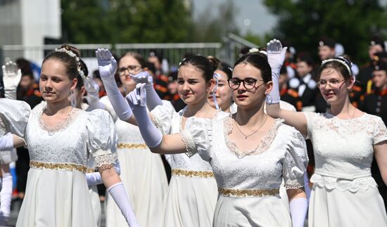 Russia Cadets Parade