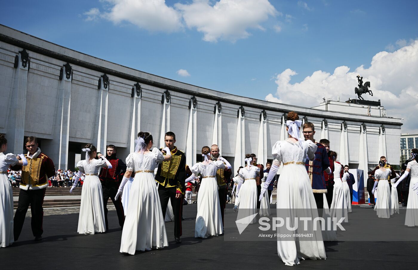 Russia Cadets Parade