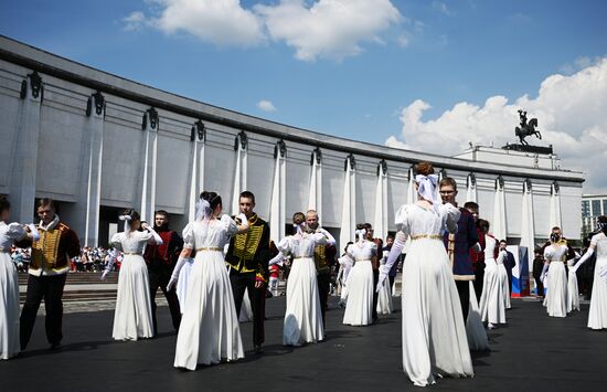 Russia Cadets Parade