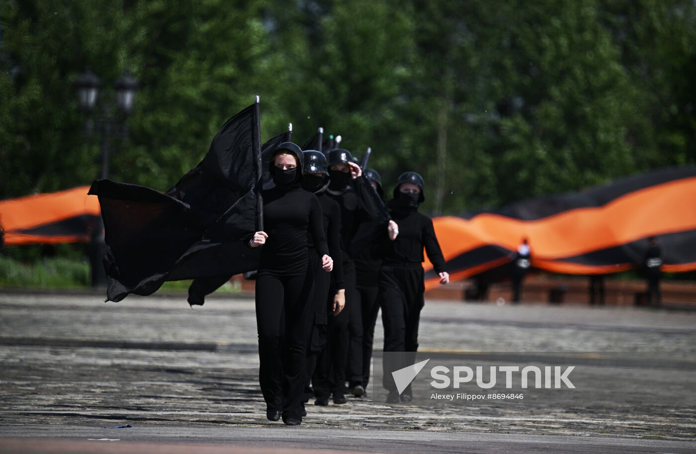 Russia Cadets Parade