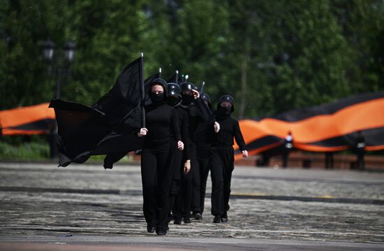 Russia Cadets Parade