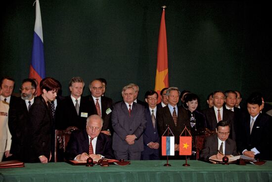 Prime Minister of Russia Viktor Chernomyrdin