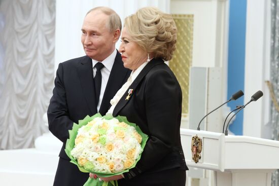 Russia Putin State Awards Presentation