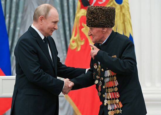 Russia Putin State Awards Presentation