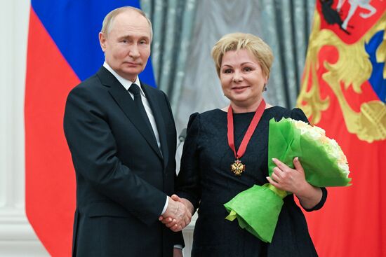 Russia Putin State Awards Presentation