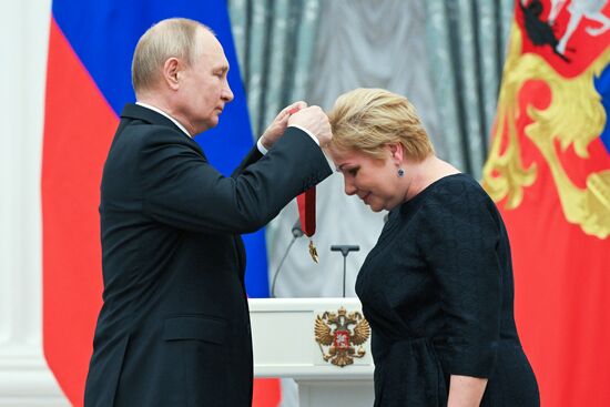 Russia Putin State Awards Presentation