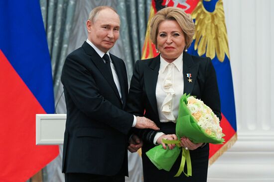 Russia Putin State Awards Presentation
