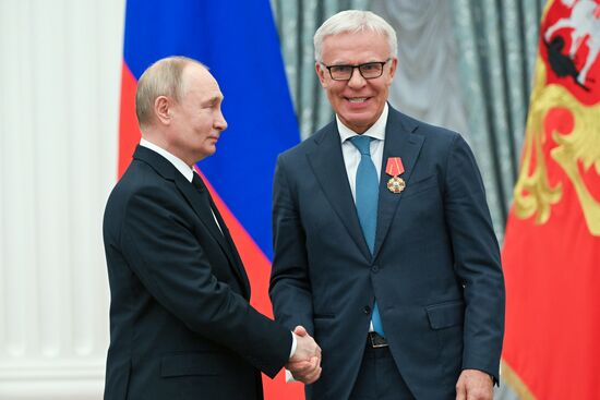 Russia Putin State Awards Presentation