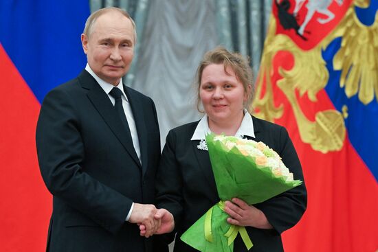 Russia Putin State Awards Presentation