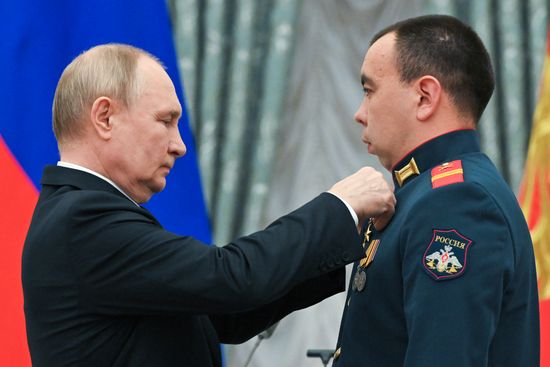 Russia Putin State Awards Presentation