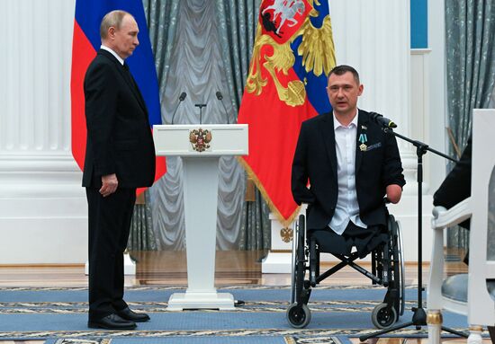Russia Putin State Awards Presentation