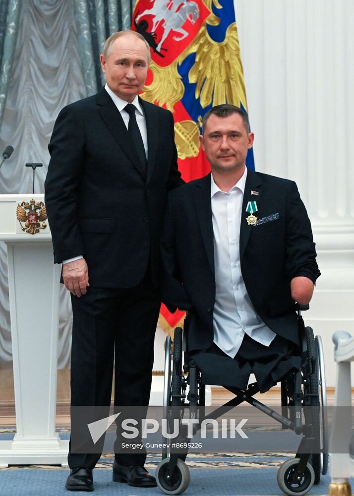 Russia Putin State Awards Presentation