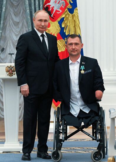 Russia Putin State Awards Presentation