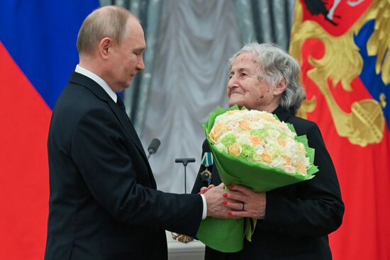 Russia Putin State Awards Presentation
