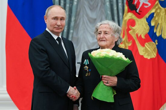 Russia Putin State Awards Presentation