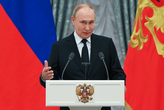 Russia Putin State Awards Presentation