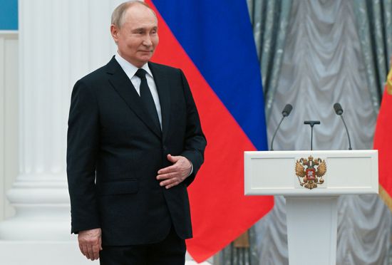 Russia Putin State Awards Presentation