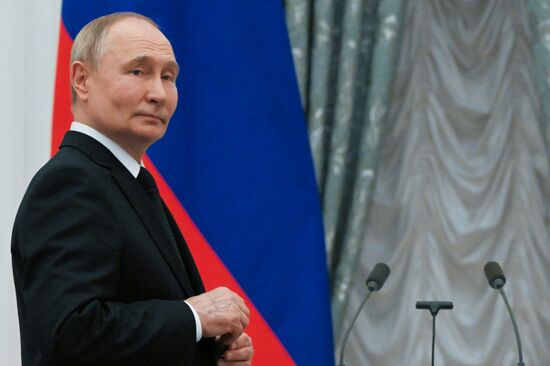 Russia Putin State Awards Presentation