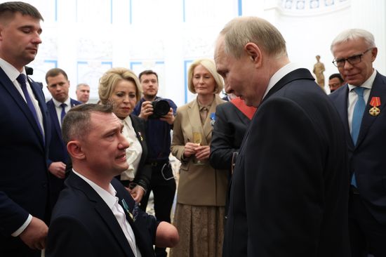 Russia Putin State Awards Presentation