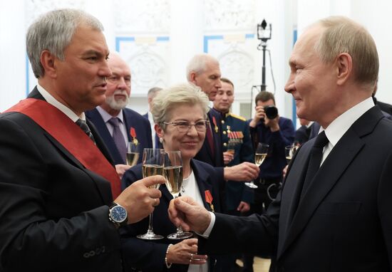 Russia Putin State Awards Presentation