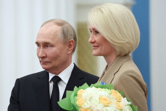 Russia Putin State Awards Presentation