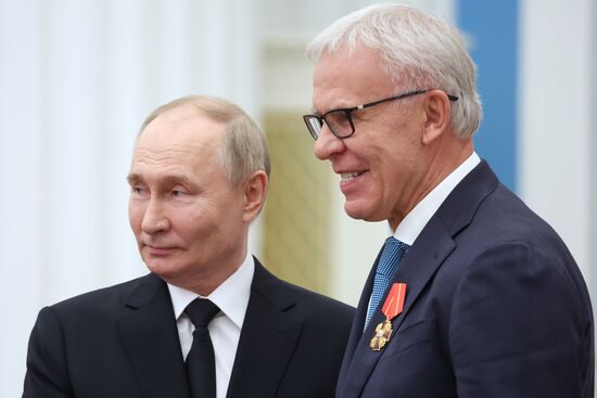 Russia Putin State Awards Presentation