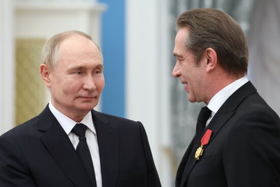 Russia Putin State Awards Presentation