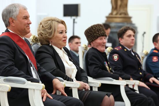 Russia Putin State Awards Presentation