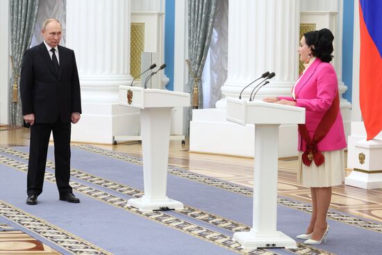Russia Putin State Awards Presentation