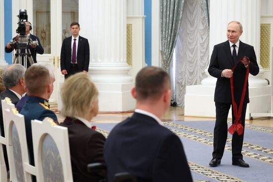 Russia Putin State Awards Presentation