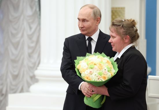 Russia Putin State Awards Presentation