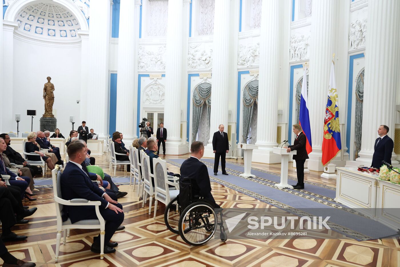 Russia Putin State Awards Presentation