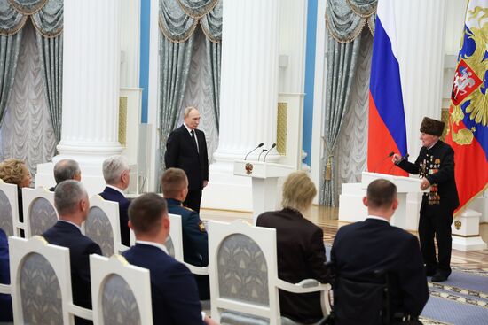 Russia Putin State Awards Presentation