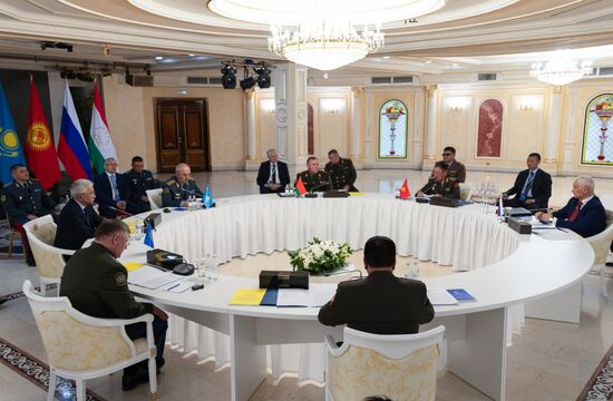 Kazakhstan CSTO Defence Ministers Summit
