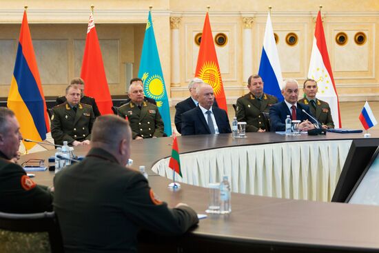 Kazakhstan CSTO Defence Ministers Summit
