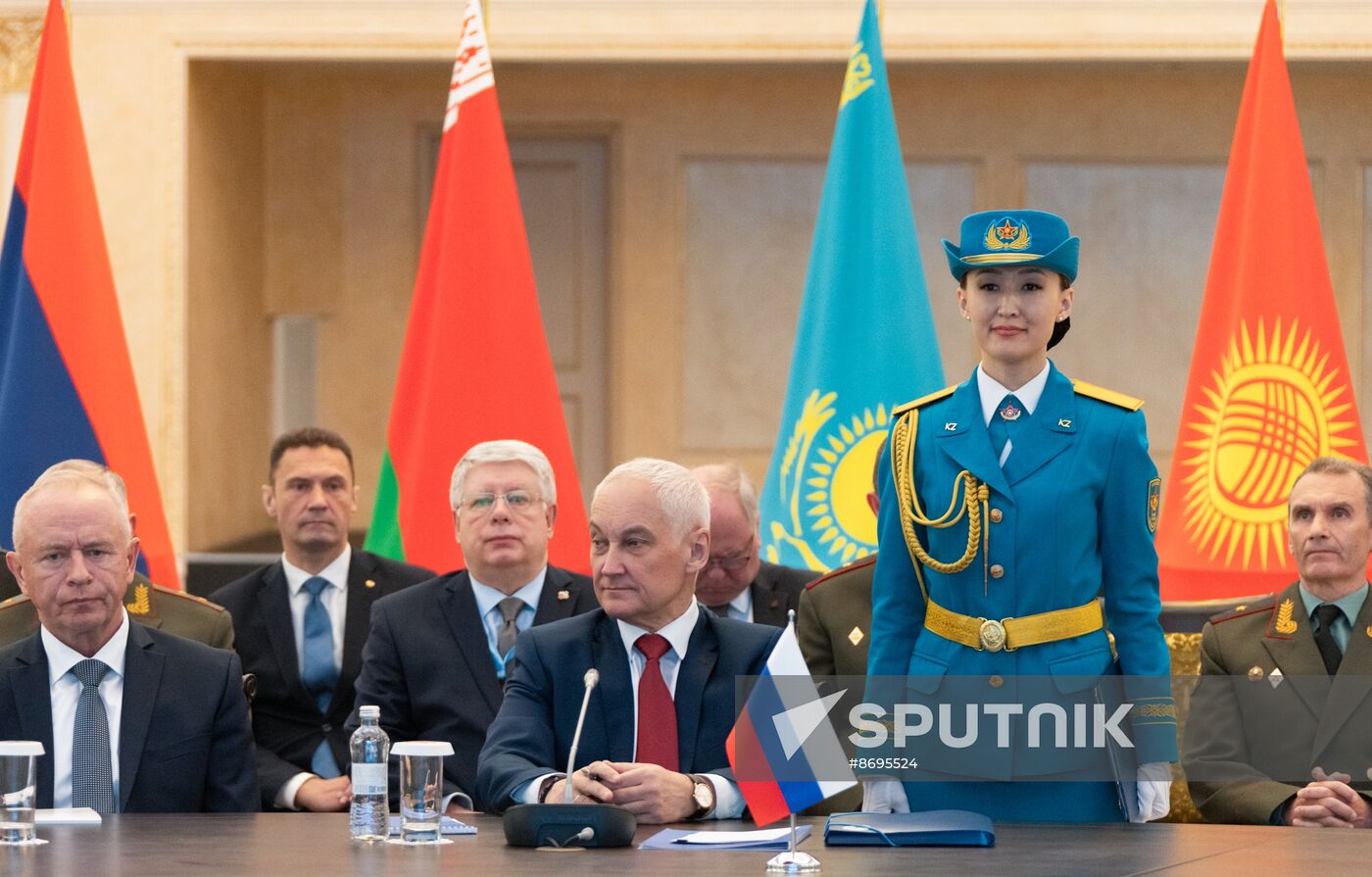Kazakhstan CSTO Defence Ministers Summit