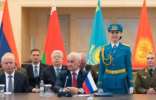 Kazakhstan CSTO Defence Ministers Summit