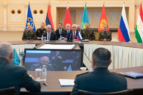 Kazakhstan CSTO Defence Ministers Summit