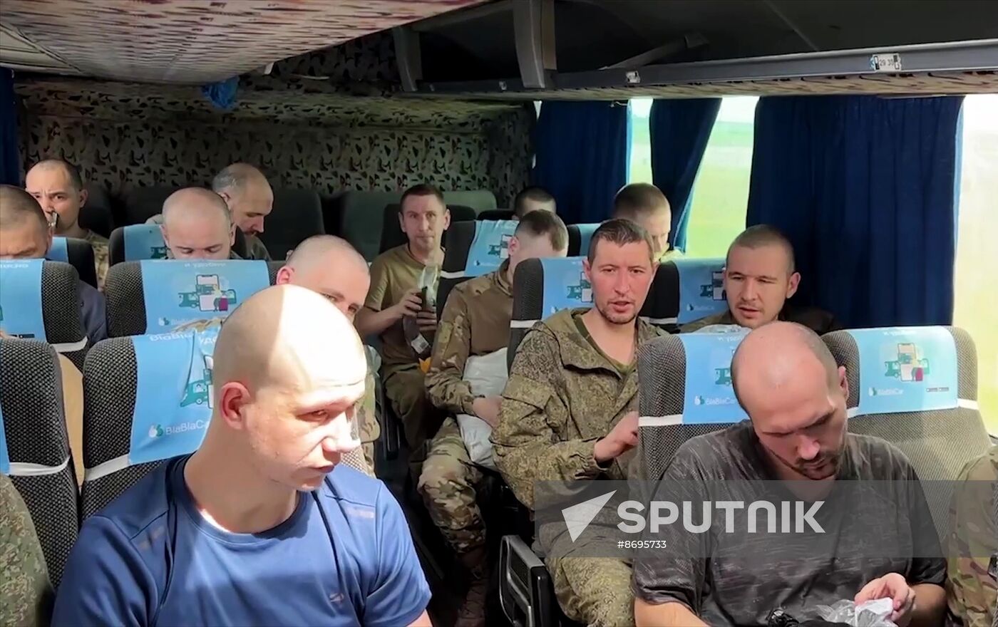 Russia Ukraine Military Operation POW Exchange