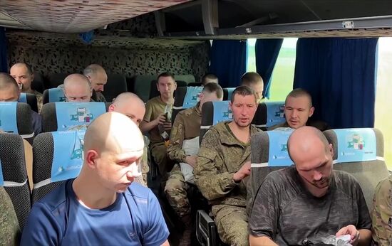 Russia Ukraine Military Operation POW Exchange