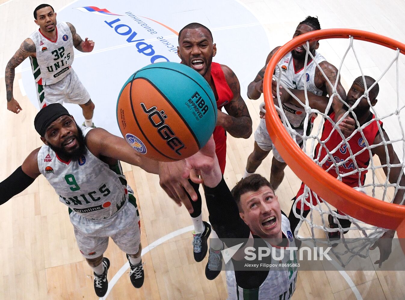 Russia Basketball United League CSKA - UNICS