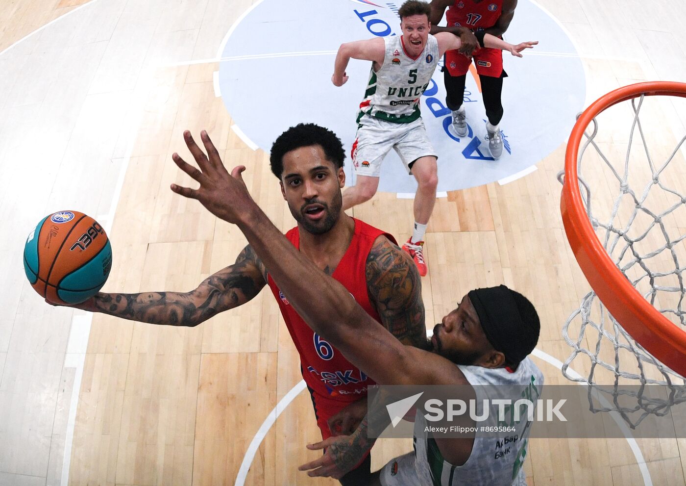 Russia Basketball United League CSKA - UNICS