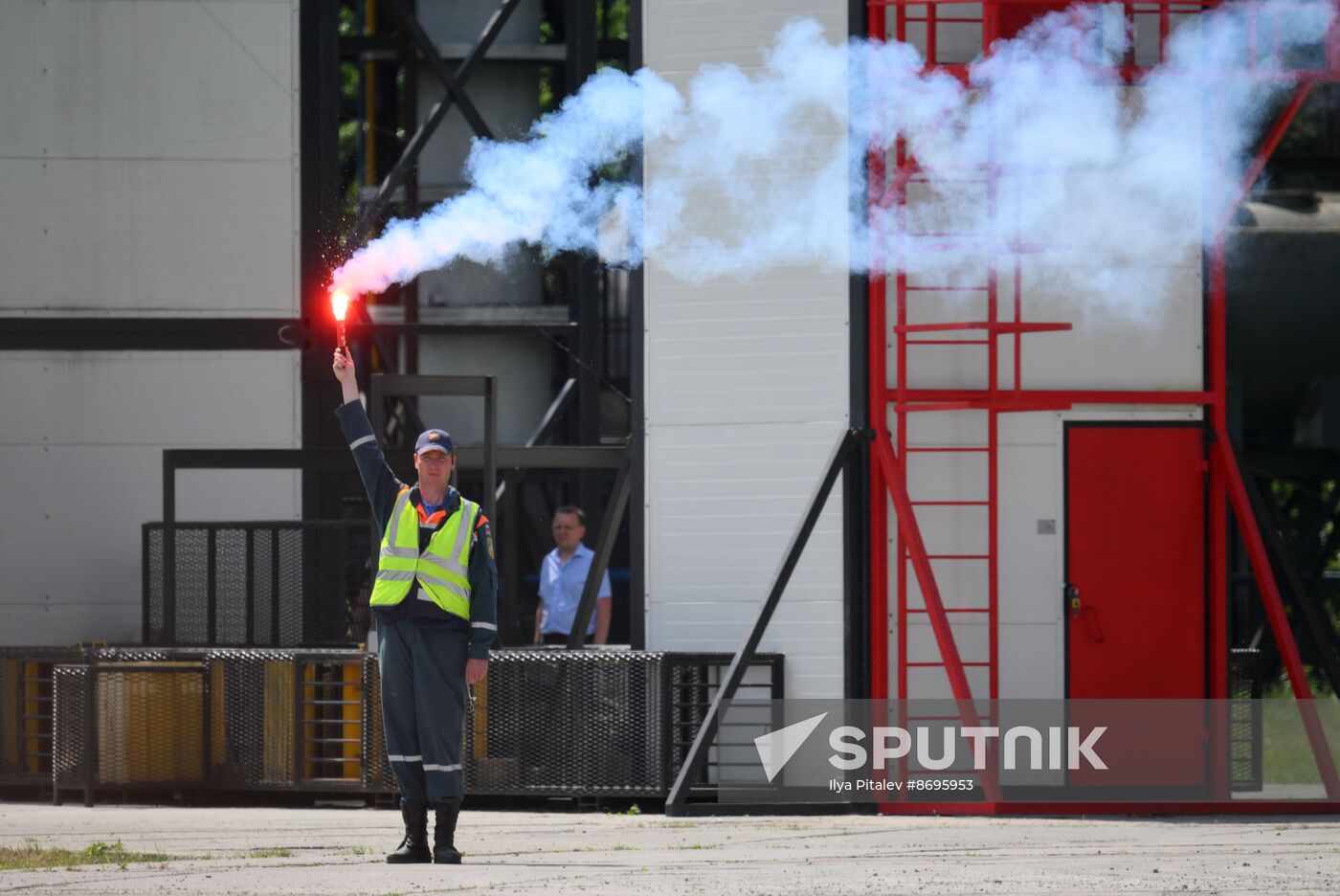 Russia Emergencies Ministry Drills