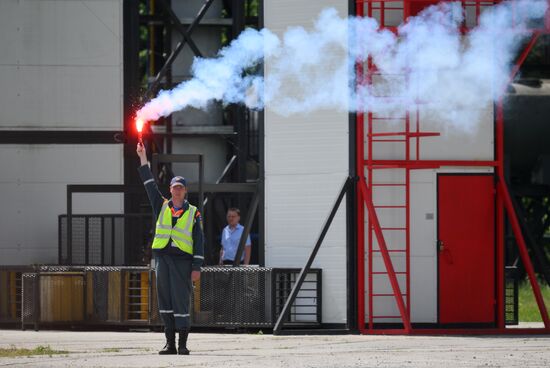 Russia Emergencies Ministry Drills