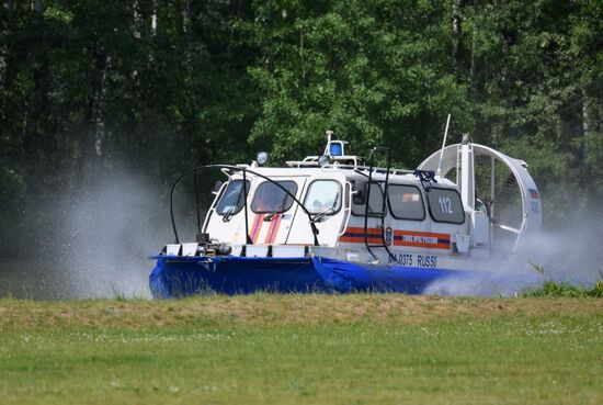 Russia Emergencies Ministry Drills