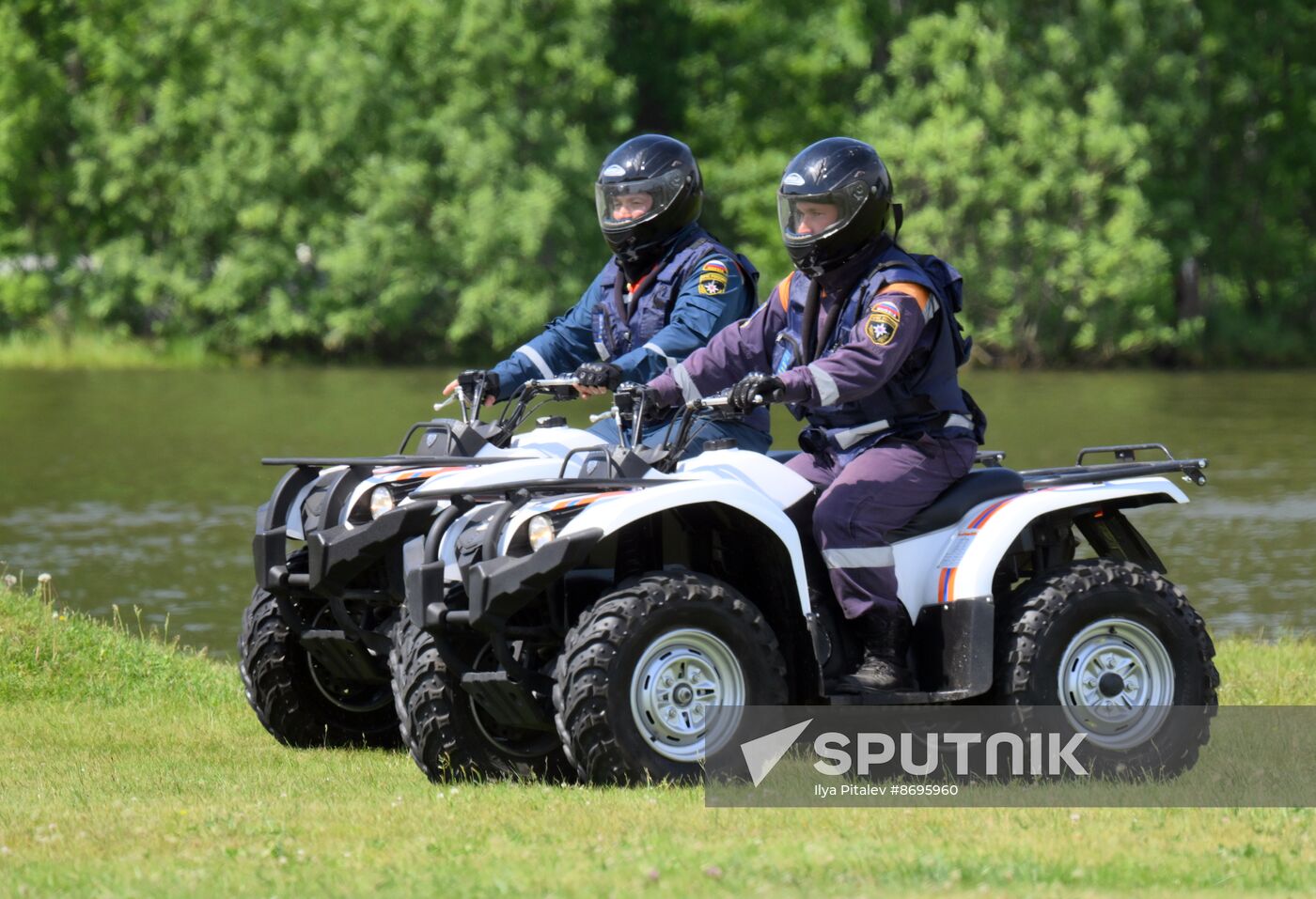 Russia Emergencies Ministry Drills
