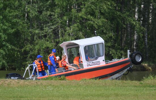 Russia Emergencies Ministry Drills