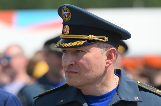 Russia Emergencies Ministry Drills